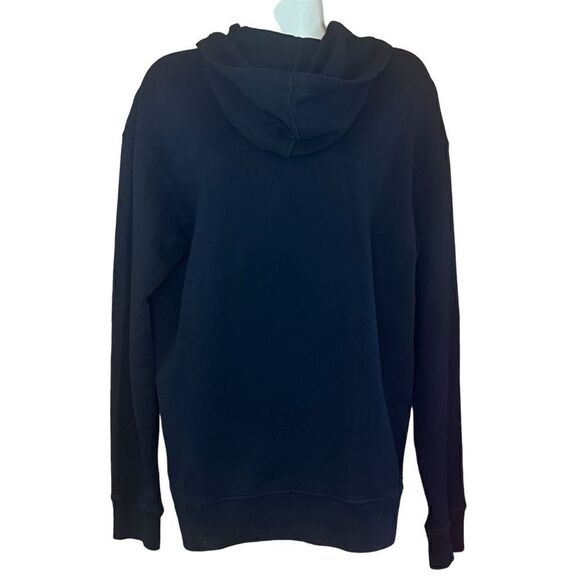 John Varvatos USA Black X Hoodie in Cotton NWT Size Small - Picture 3 of 6